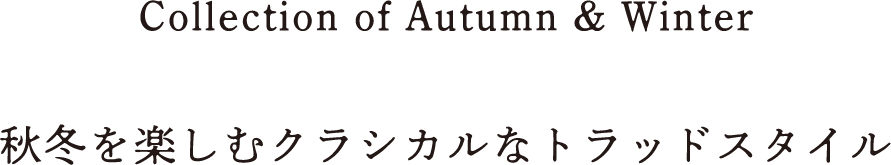 Collection of Autumn & Winter H~yރNVJȃgbhX^C